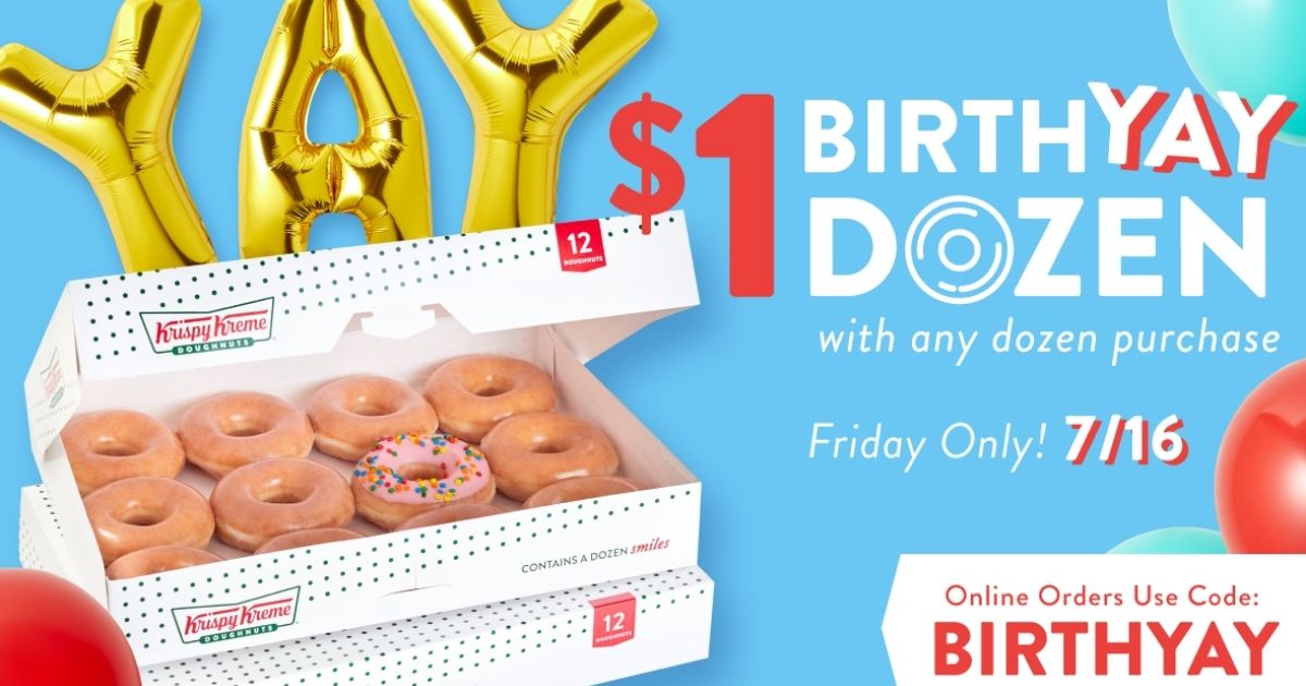 krispy bday offer