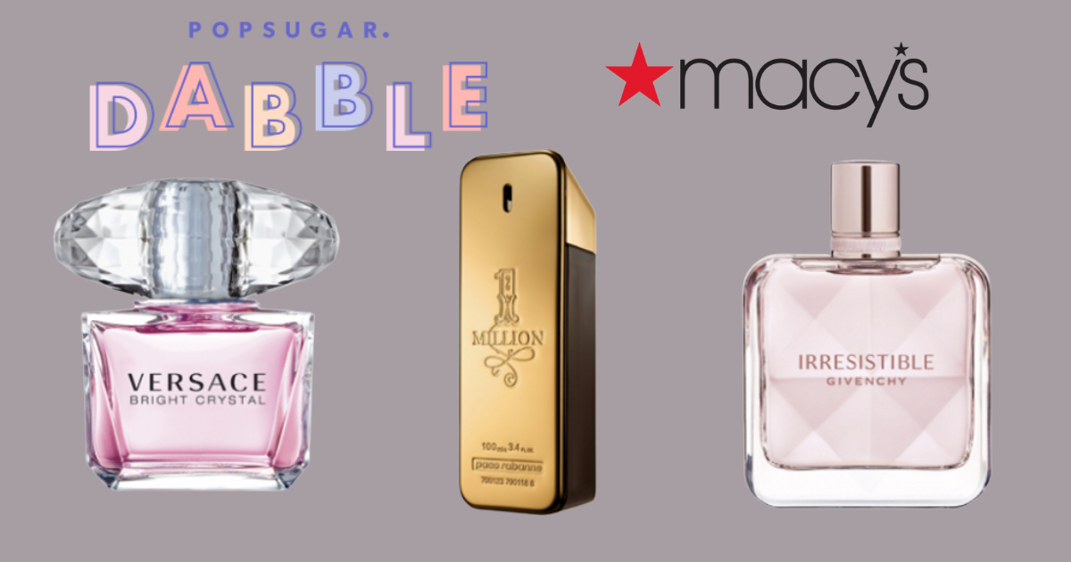 Possible Free Macy's Fragrance Sample Box with POPSUGAR Dabble The