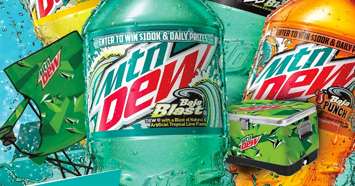 Mtn Dew Baja Blast “Ultimate Backyard” Sweepstakes - The Freebie Guy®