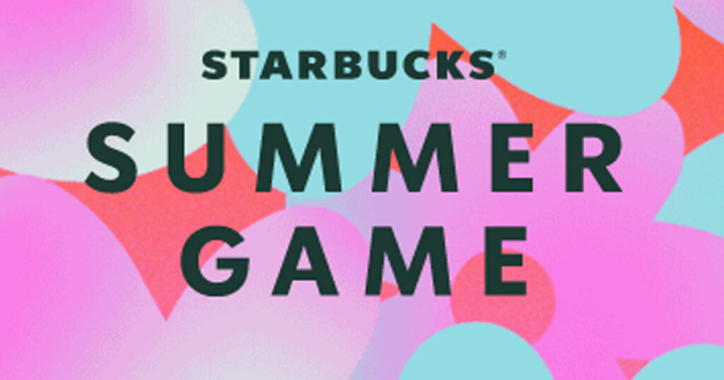 Starbucks Summer Instant Win Game The Freebie Guy®