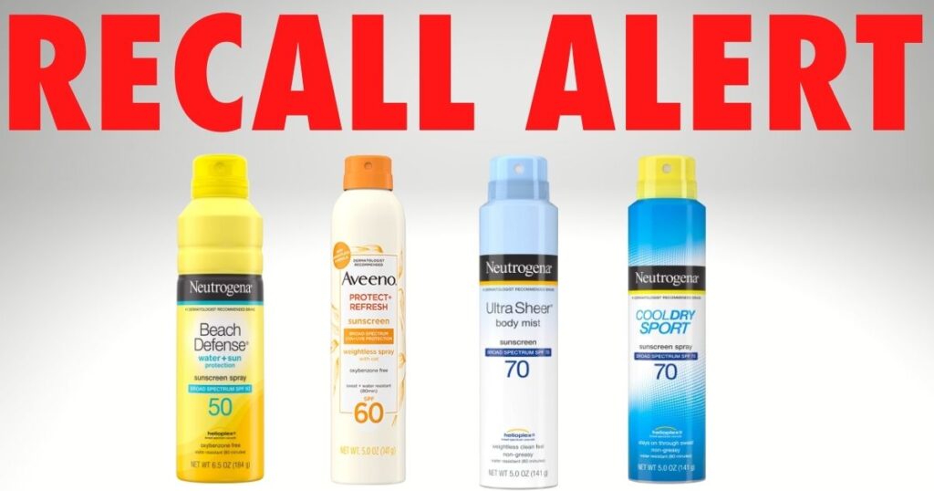 neutrogena sunscreen recall other questions answered