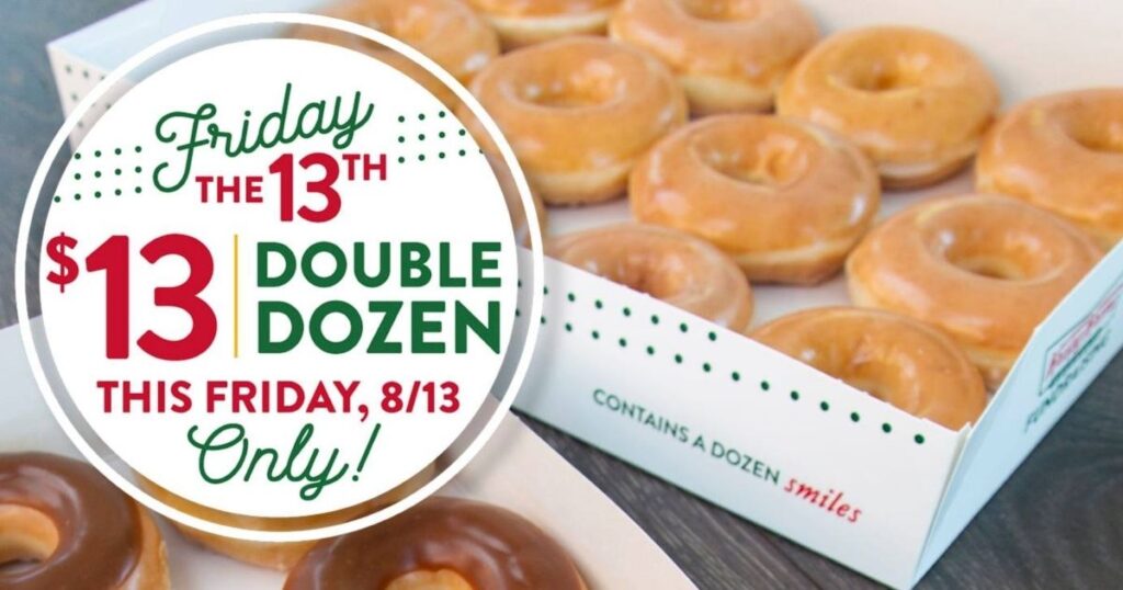 Krispy Kreme Double Dozen Deal