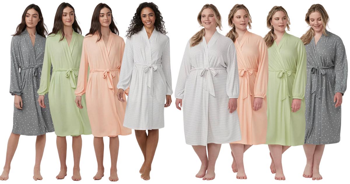 KOHL'S Women's LC Lauren Conrad Balloon Sleeve Robe The Freebie Guy