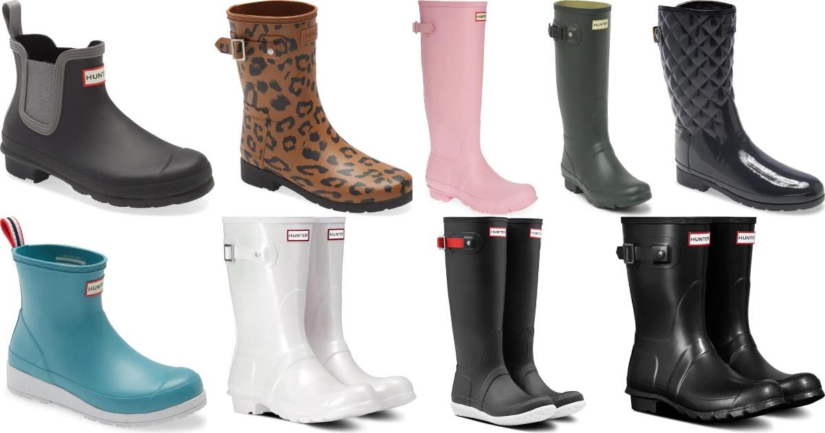 nordstrom rack hunter boots