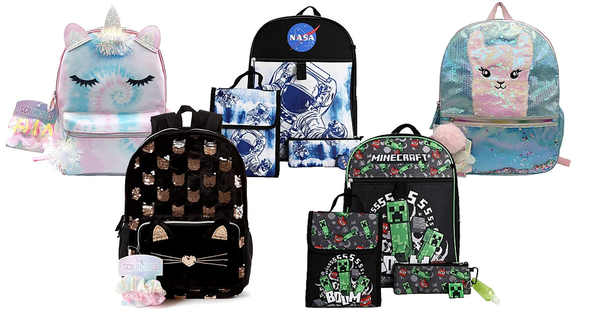 MACY'S KIDS BACKPACK SETS ONLY 11.99 The Freebie Guy® ️️️