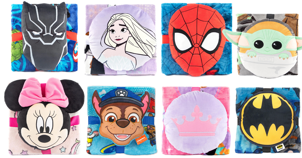 MACY'S KIDS PILLOW & TRAVEL THROW SETS ONLY 20.99 The Freebie Guy®
