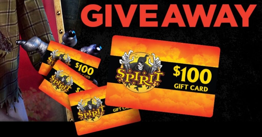 Spirit Halloween Gift Card
 Spirit Halloween Instant Win Gift Card Giveaway The Freebie Guy