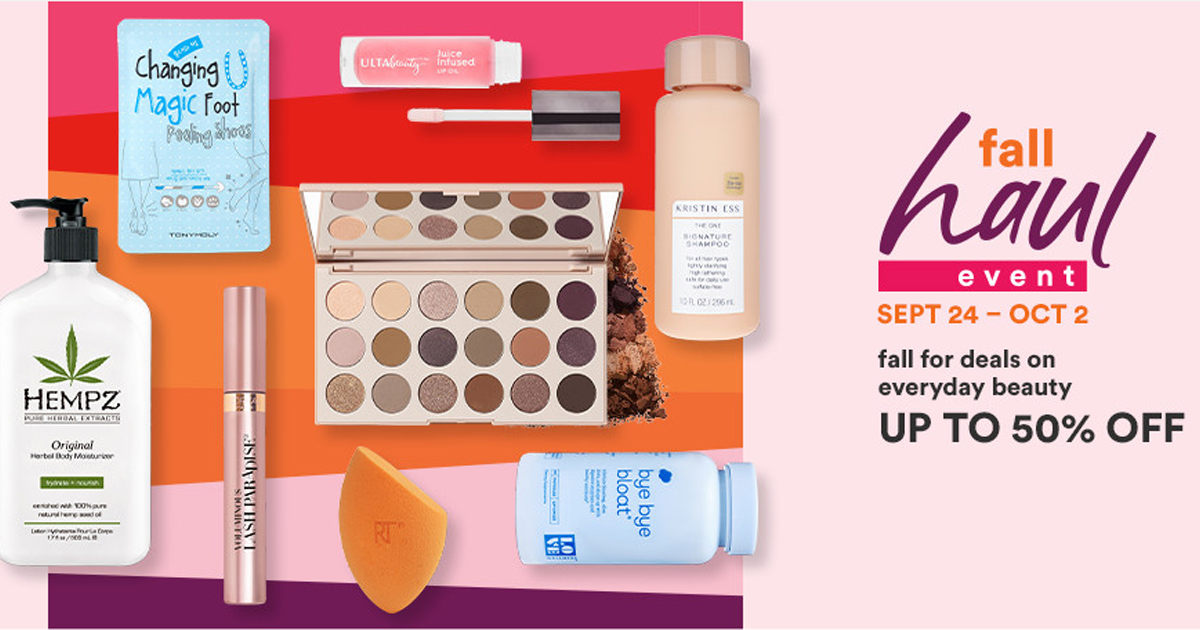 ULTA FALL HAUL EVENT UP TO 50 OFF BEAUTY! The Freebie Guy® ️️️