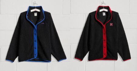 VS COLLEGIATE SHERPA SNAP JACKET