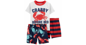 crab pj set
