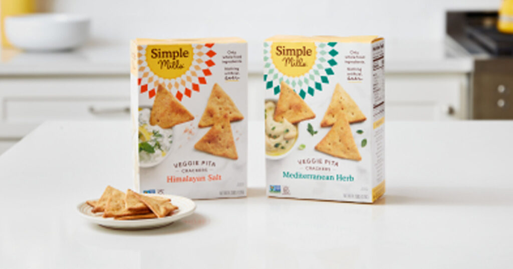Possible Free Simple Mills Veggie Pita Crackers with Social Nature
