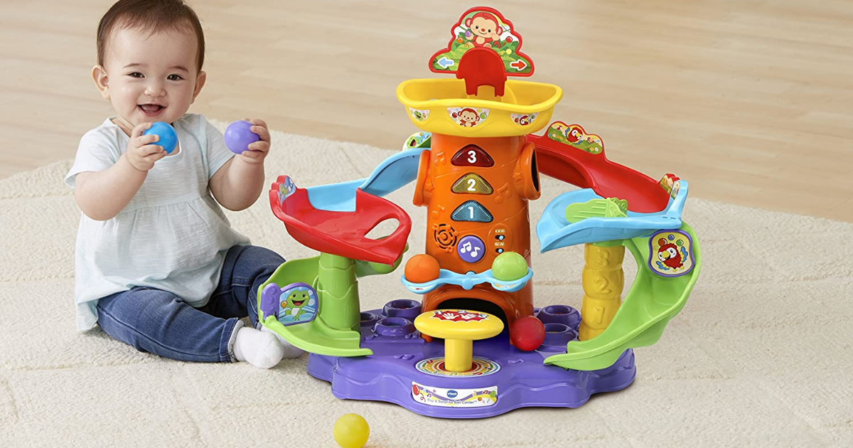 vtech pop a balls ball center