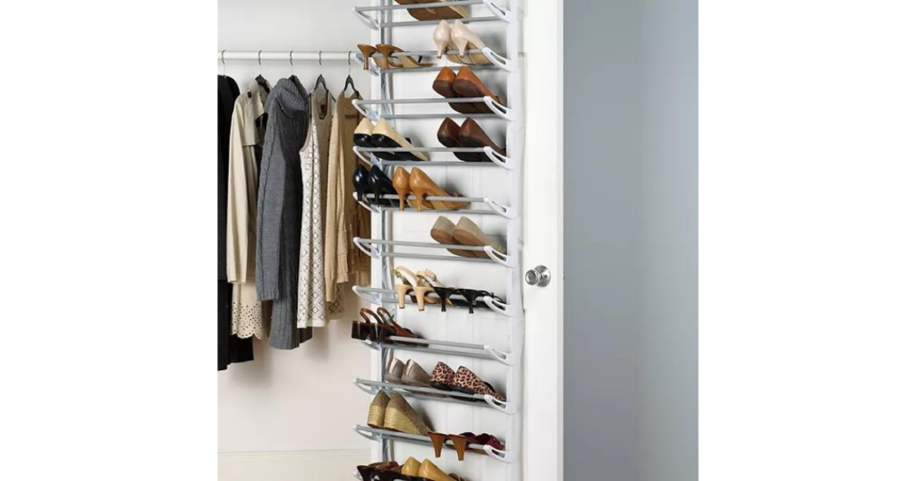 KOHL'S WHITMOR 36 PAIR OVER THE DOOR SHOE RACK The Freebie Guy®