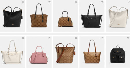 COACH NEW PRICE DROPS
