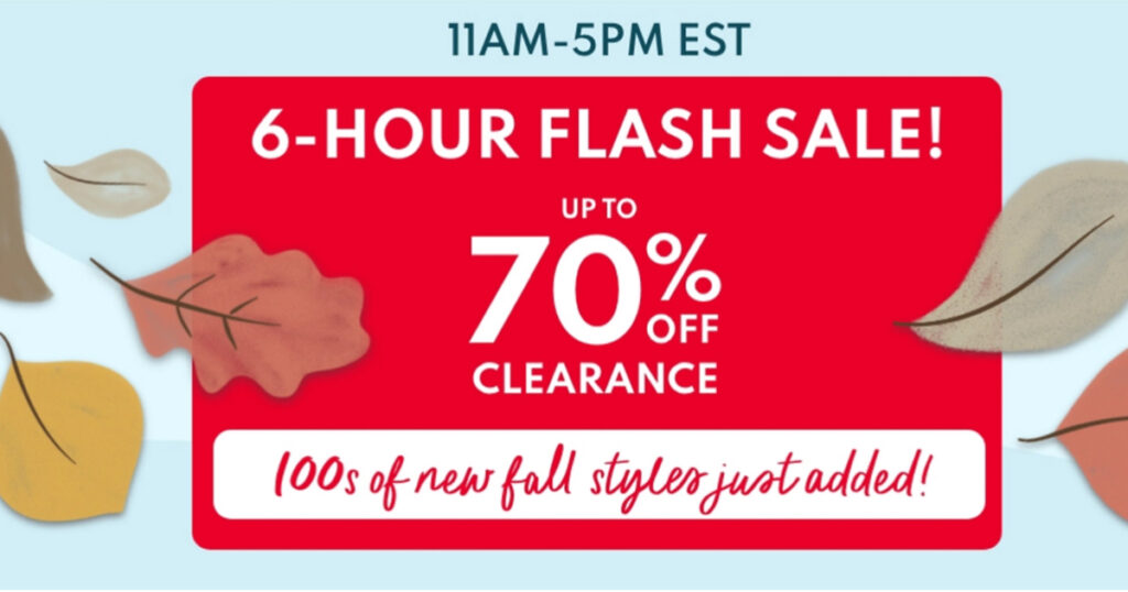 Carters flash sale