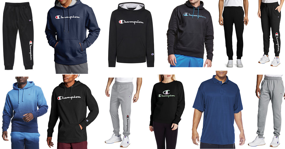 champion apparel clearance