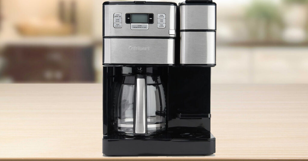 Cuisinart Grind and Brew Plus cup and Single Serve Coffee Maker