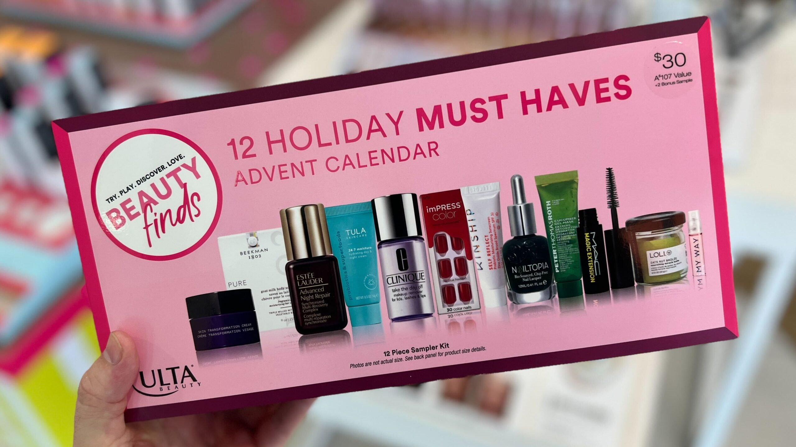 ULTA 12 Holiday Must Haves Advent Calendar As Low AS $13 49 The