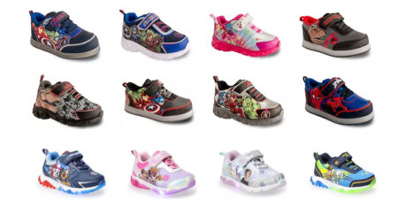 Kids light up sneakers