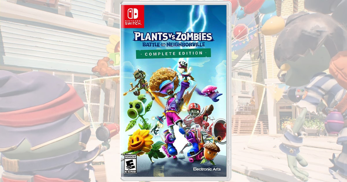 AMAZON PLANTS VS ZOMBIES COMPLETE EDITION ONLY 19.99 (NINTENDO