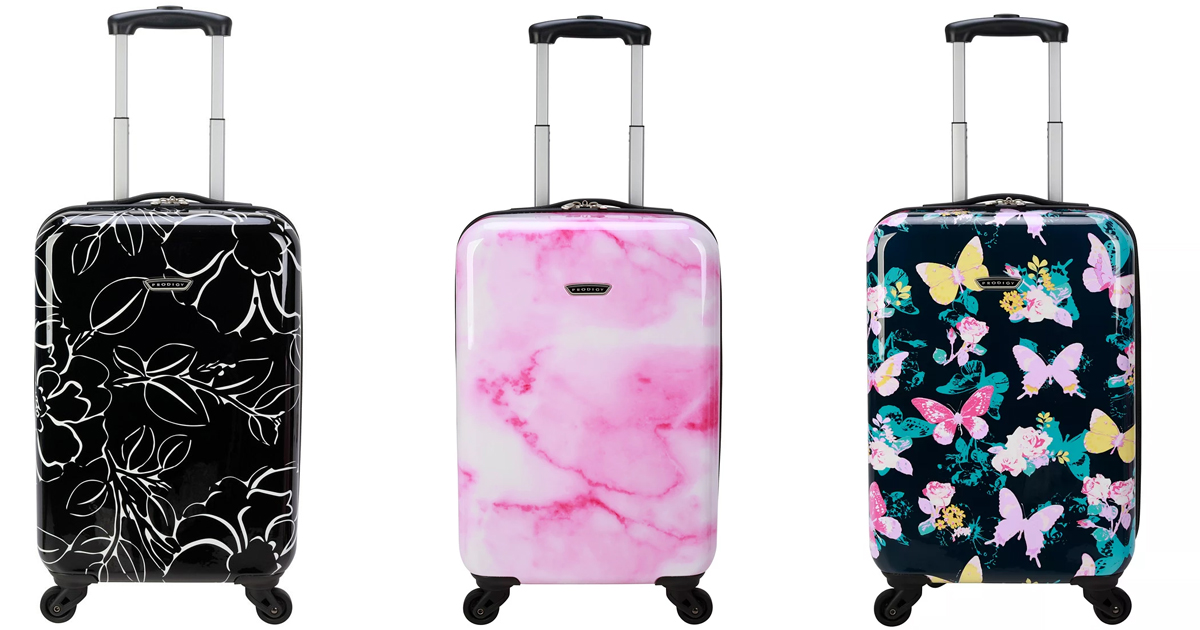 KOHL'S - PRODIGY RESORT 20IN CARRY ON LUGGAGE ONLY $33.99 (REG. $119.99 ...