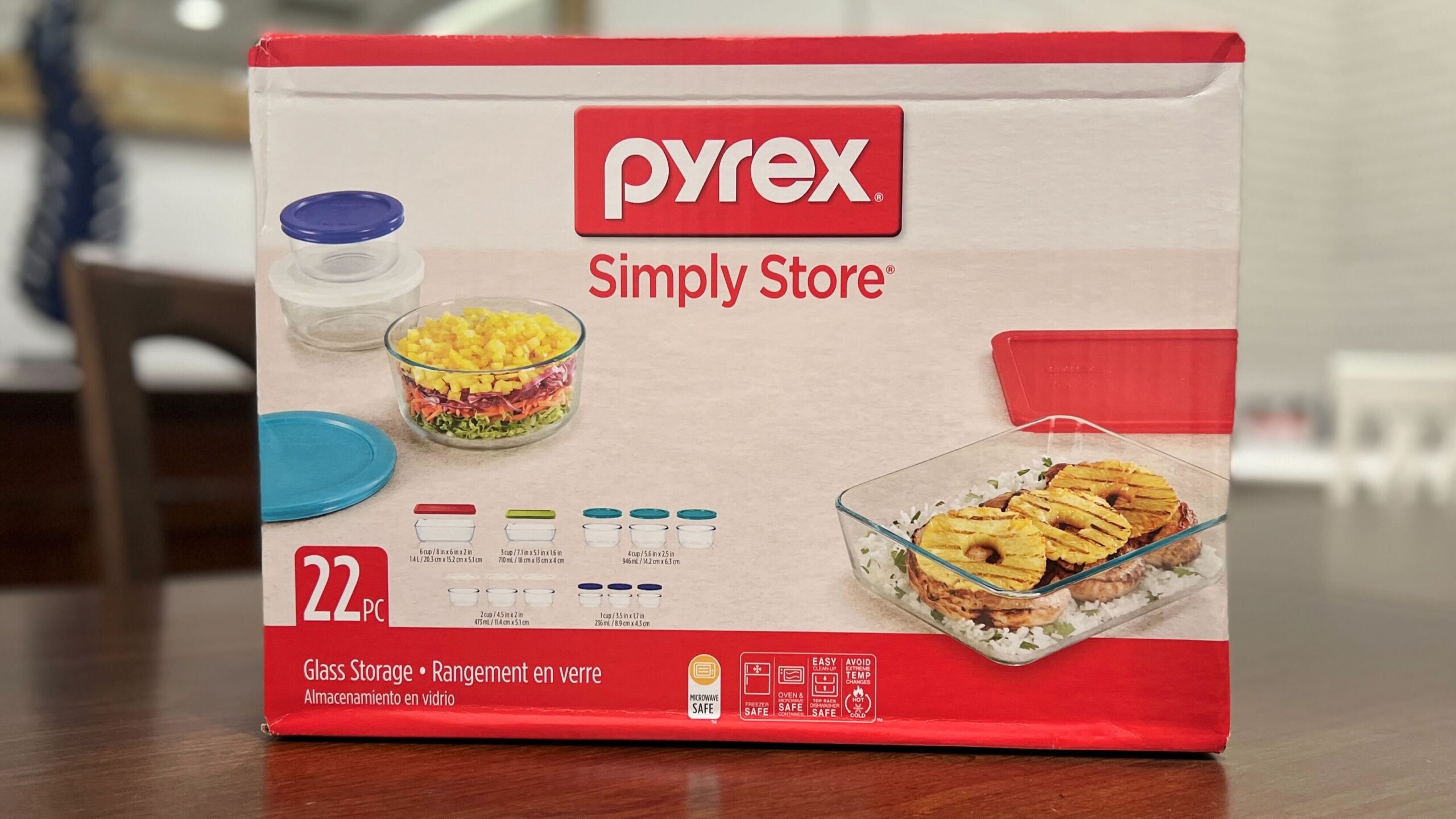 Macy's - Pyrex 22 Piece Glass Food Storage Set Only $29.99 - The