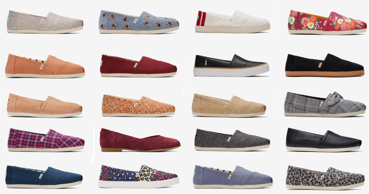 TOMS - 35% OFF NEW FALL STYLES - The Freebie Guy® ️️️