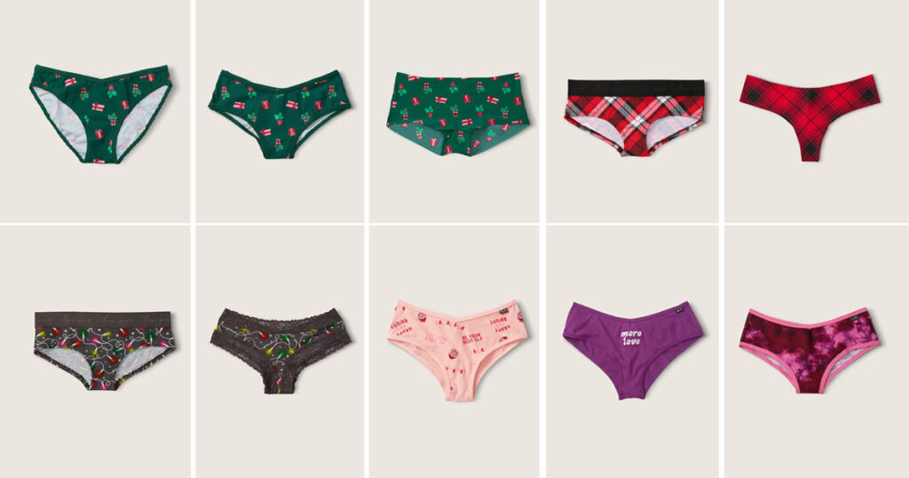 10 panties for 35 victoria secret