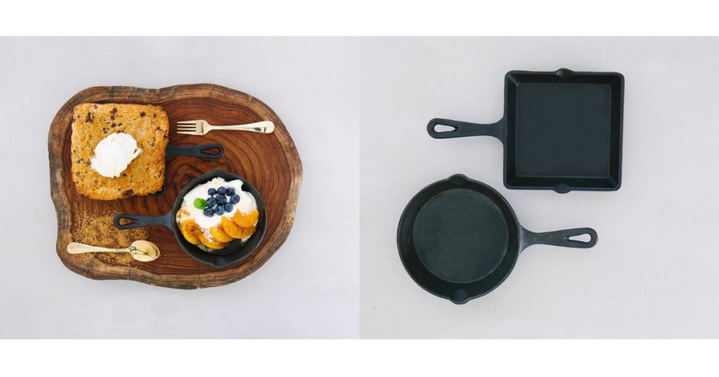 MACY'S Cast Iron 2Pc. Mini Skillet & Griddle Set ONLY 7.99 The
