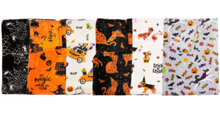 halloween throw blankets