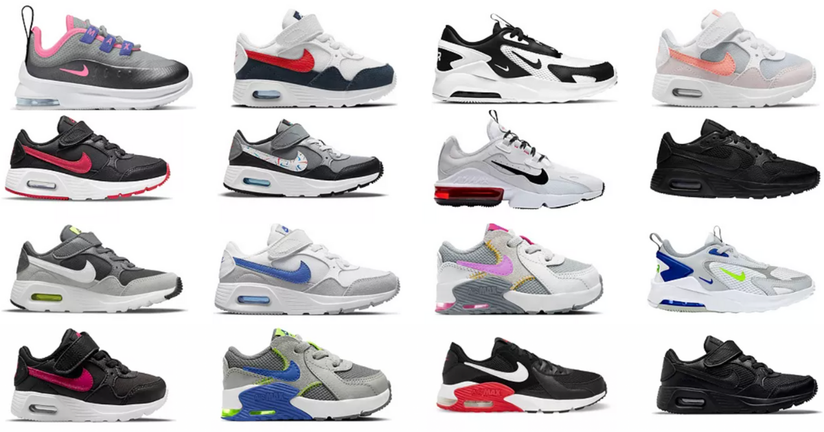KOHL'S - NIKE AIR MAX CLEARANCE SALE SIZES FOR ENTIRE FAM - The Freebie ...