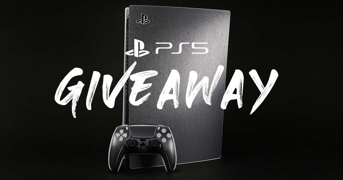 SkinIt PS5 Giveaway - The Freebie Guy®