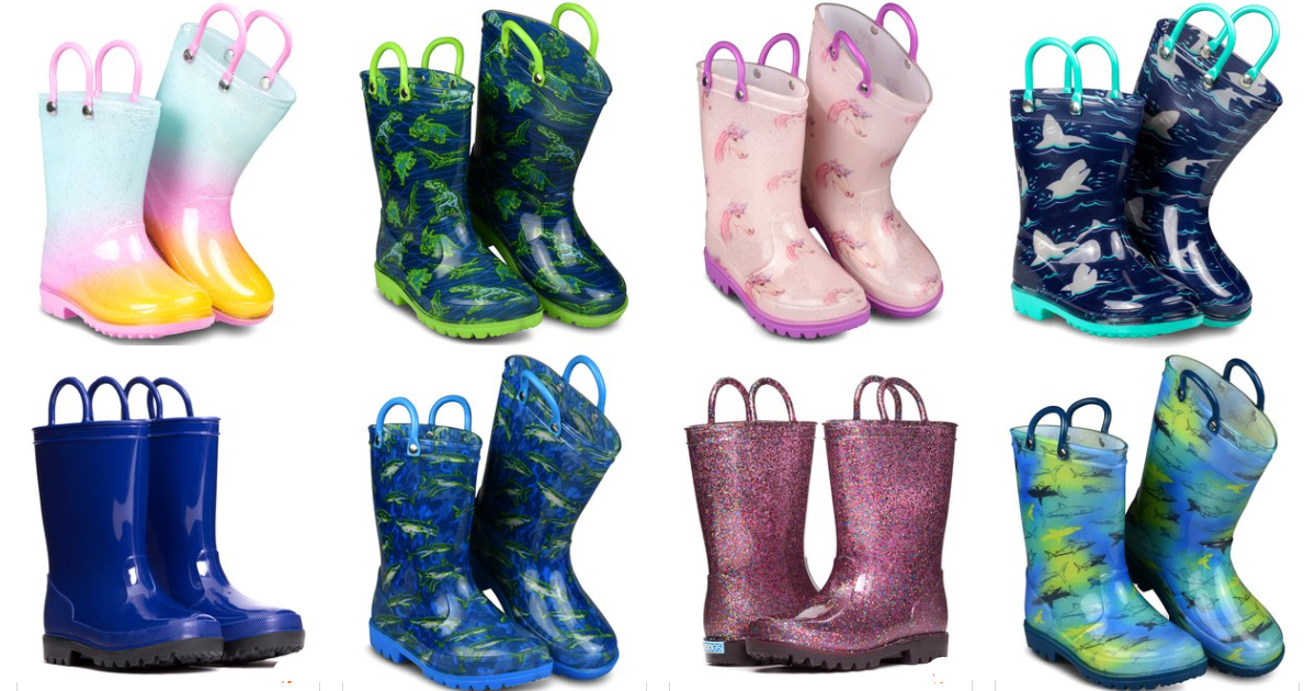 Zulily Zoogs Rain Boots for Kids Only 8.99 (Reg. 20) The Freebie Guy®