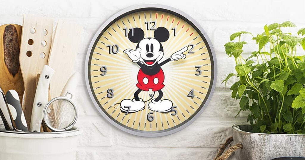 Echo Wall Clock Disney Mickey Mouse Edition