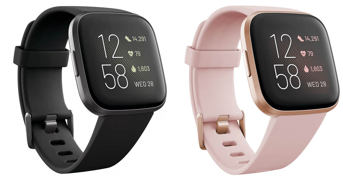 Walmart - Fitbit Versa 2 Health & Fitness Smartwatch Only $99 (Reg ...