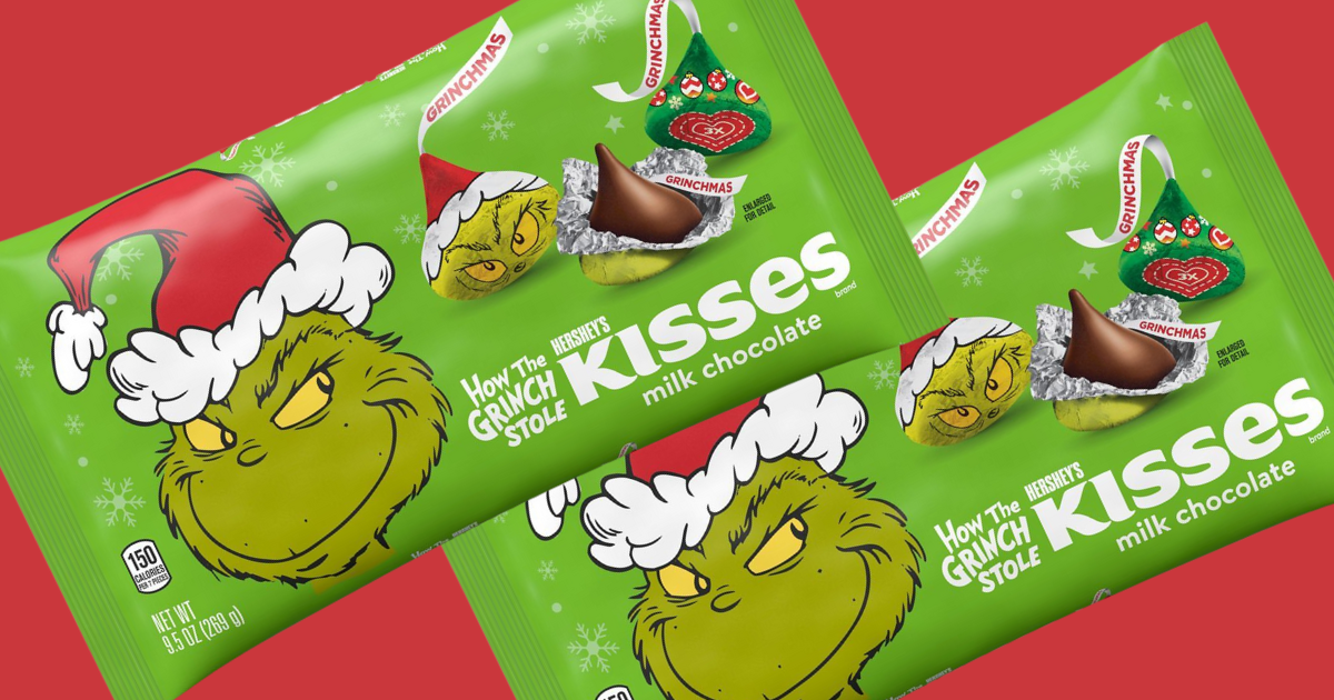 Hershey's Grinch Kisses Giveaway (Instagram/Twitter) - The Freebie Guy®