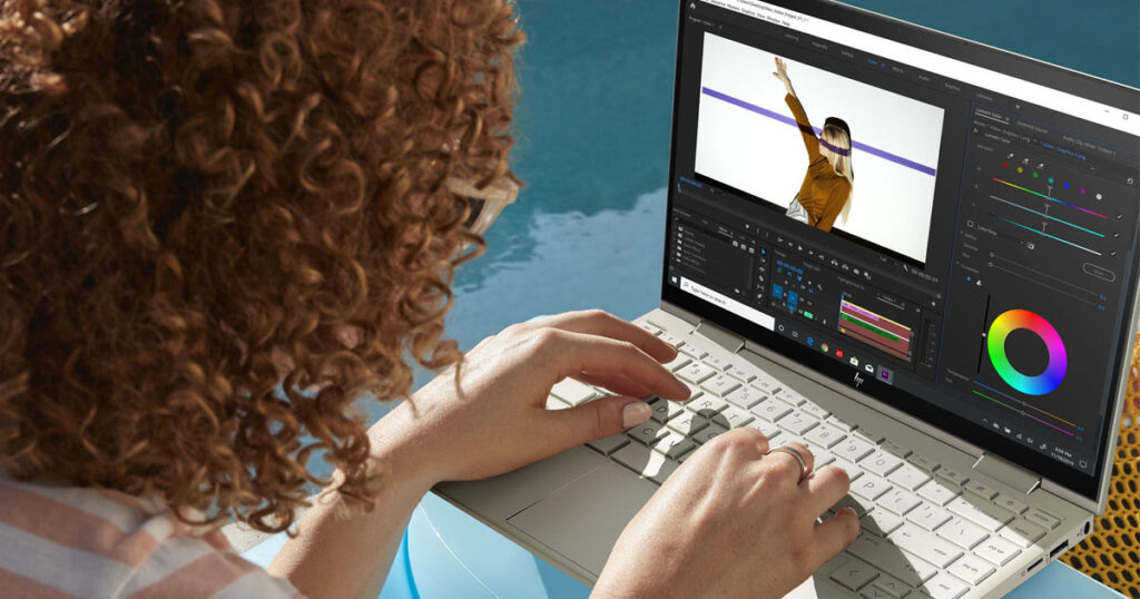 HP ENVY x in OLED Touch Screen Laptop