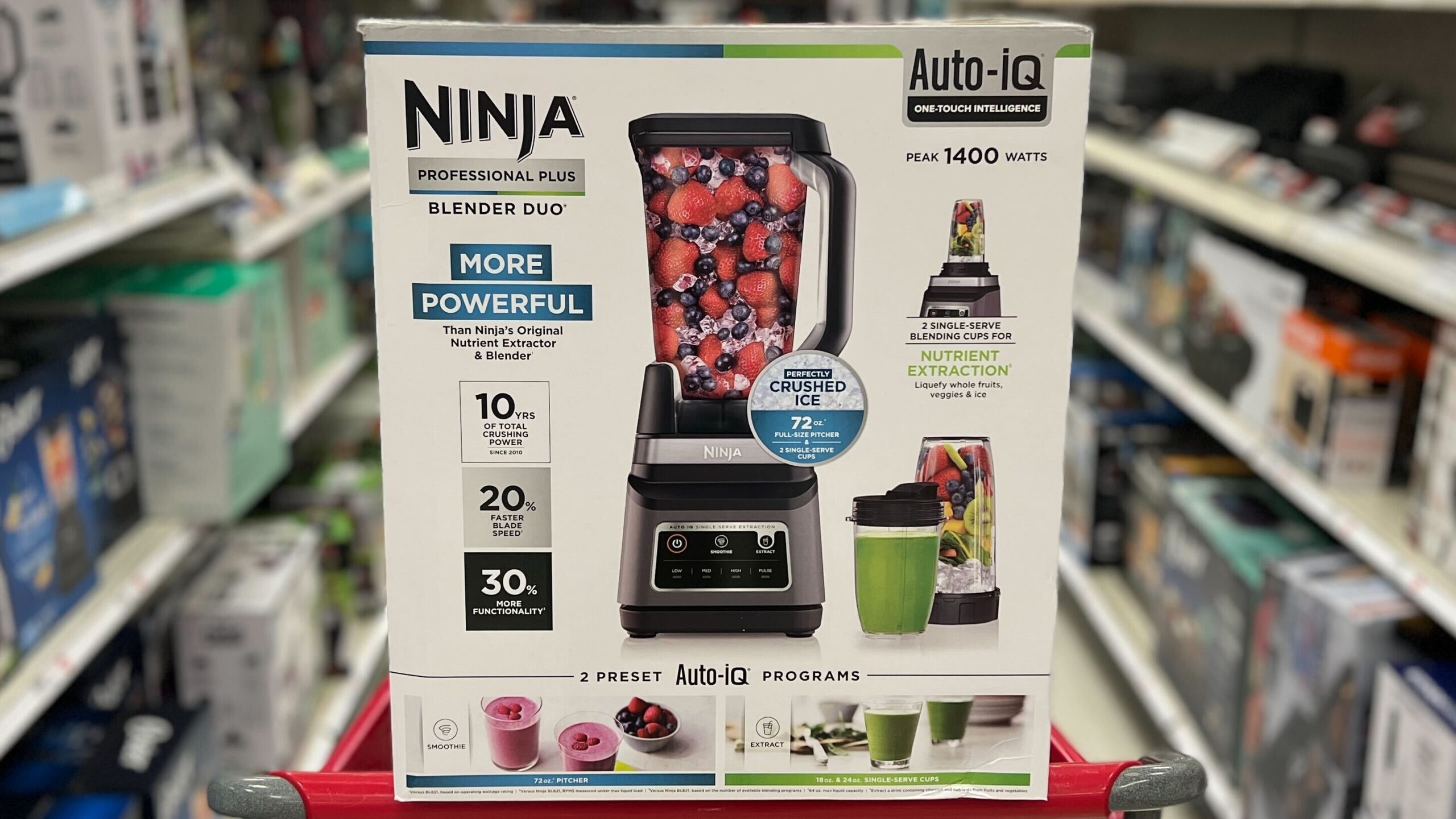 Ninja Professional Plus Blender DUO With Auto -IQ for Sale in