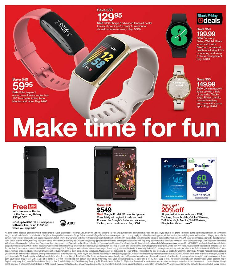 Target Black Friday Ad November