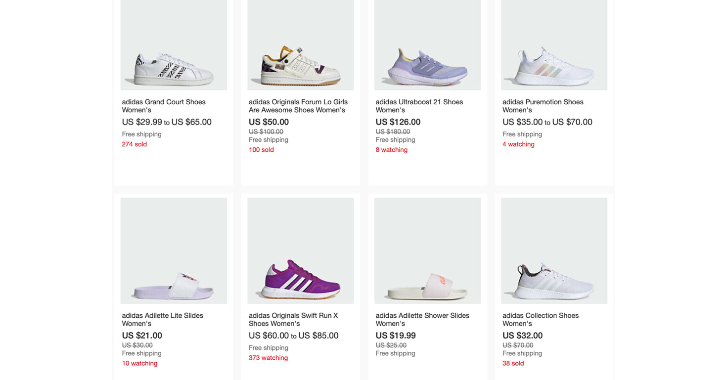 adidas product finder