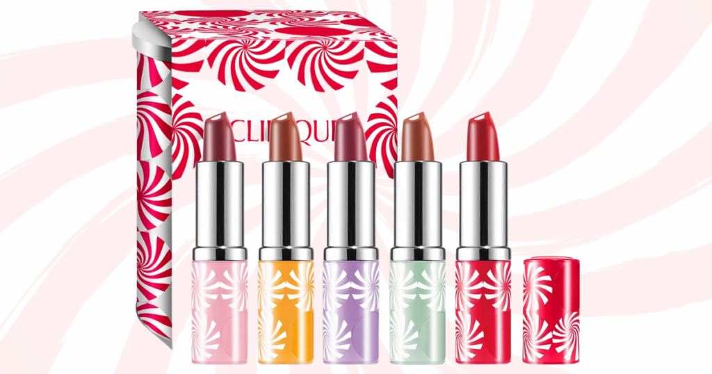 MACY'S 5 PIECE CLINIQUE KISSES LIPSTICK SET ONLY 20 The Freebie Guy®