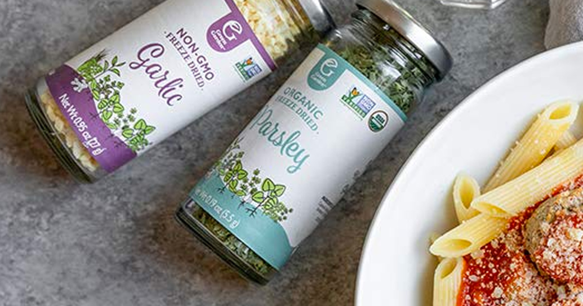 Possible Free Green Garden Freeze Dried Herbs with Social Nature The Freebie Guy® ️️️