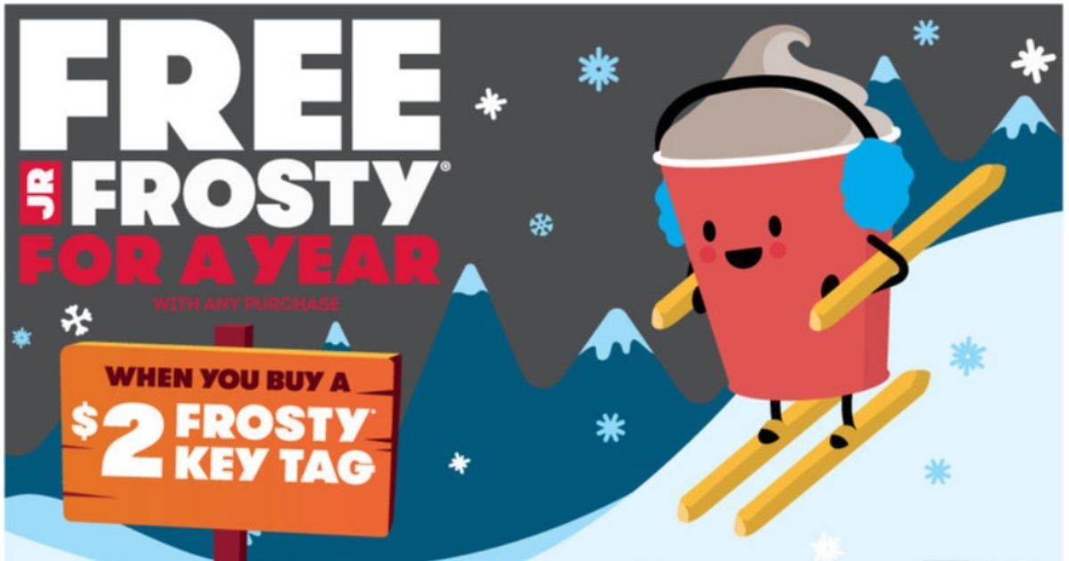 Wendy's Frosty Key Tags Are Back! - The Freebie Guy® ️️️