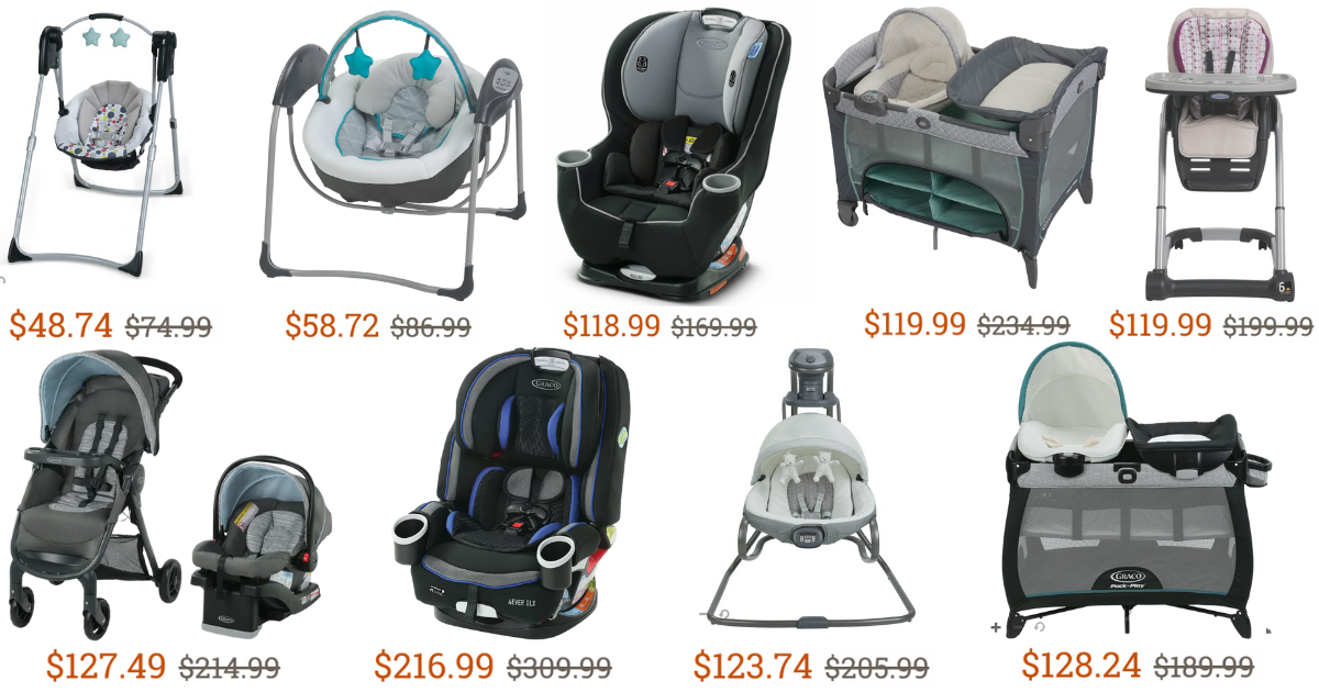 GRACO EXTRA 25 OFF SALE ITEMS + FREE SHIPPING ON ORDERS 40+ The