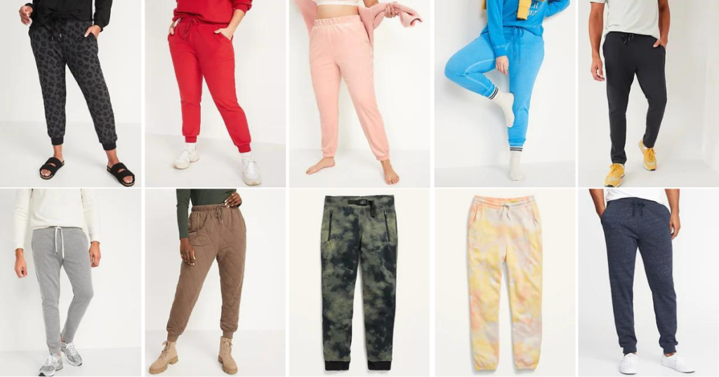 OLD NAVY 12 JOGGERS FOR THE FAM TODAY ONLY! The Freebie Guy®