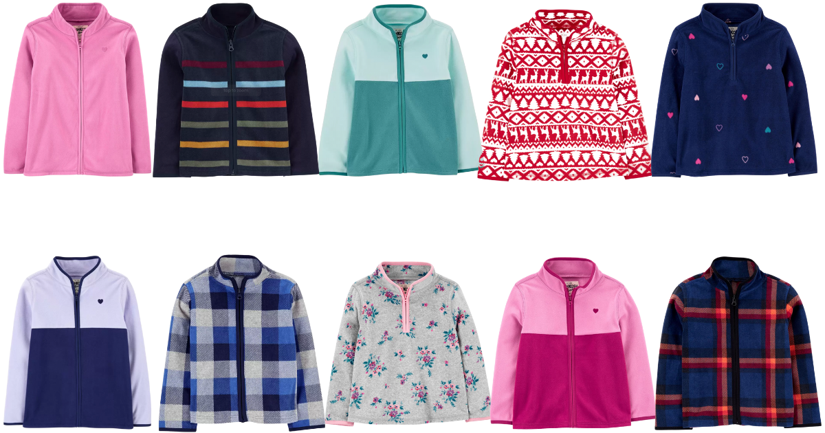 oshkosh fleece cozies