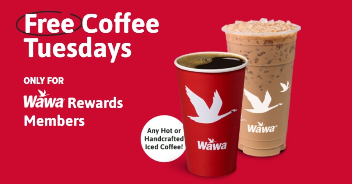 Free Coffee at Wawa Every Tuesday Through December! The Freebie Guy®