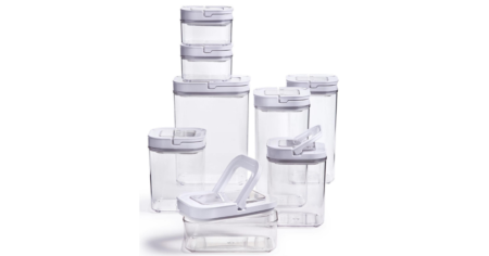 Pc Plastic Food Storage Container Set