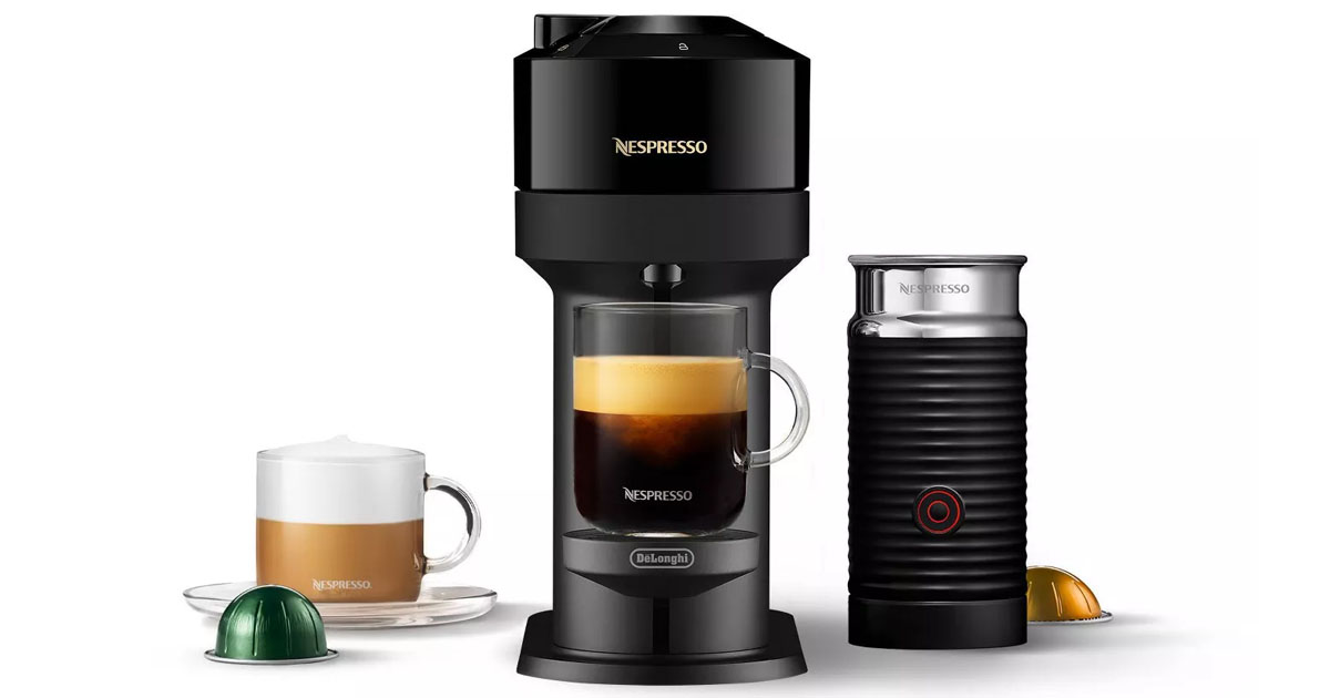 TARGET NESPRESSO VERTUO NEXT WITH FROTHER ONLY 153.30 The Freebie Guy®