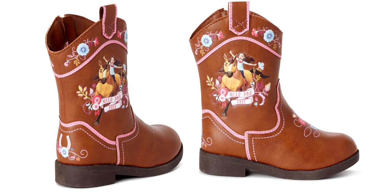 WALMART SPIRIT RIDING FREE TODDLER GIRL COWBOY BOOTS ONLY 15 (REG